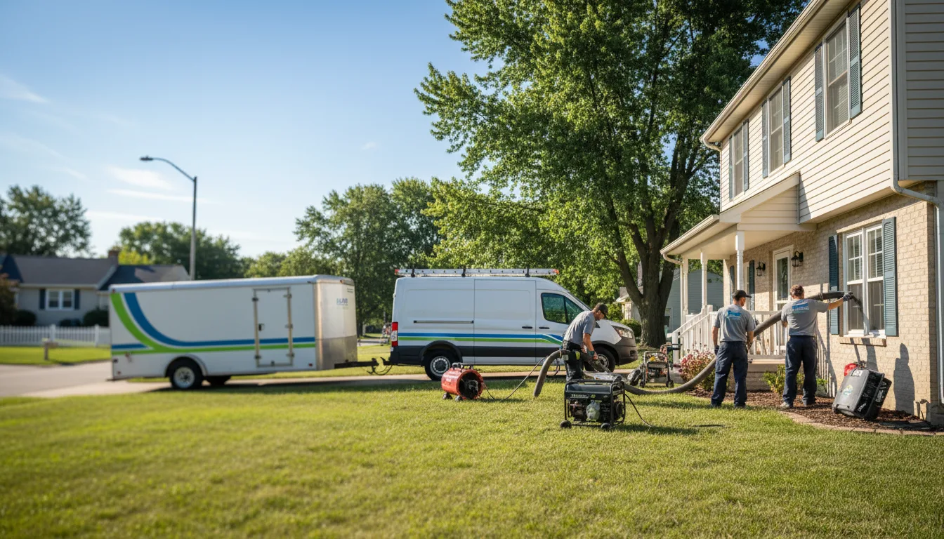 Flooded Basement Restoration And Cleanup With Repair in Gillett Grove, IA near me
